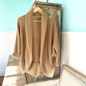 Classiques Entier Camel Colored Cardigan Sweater size S